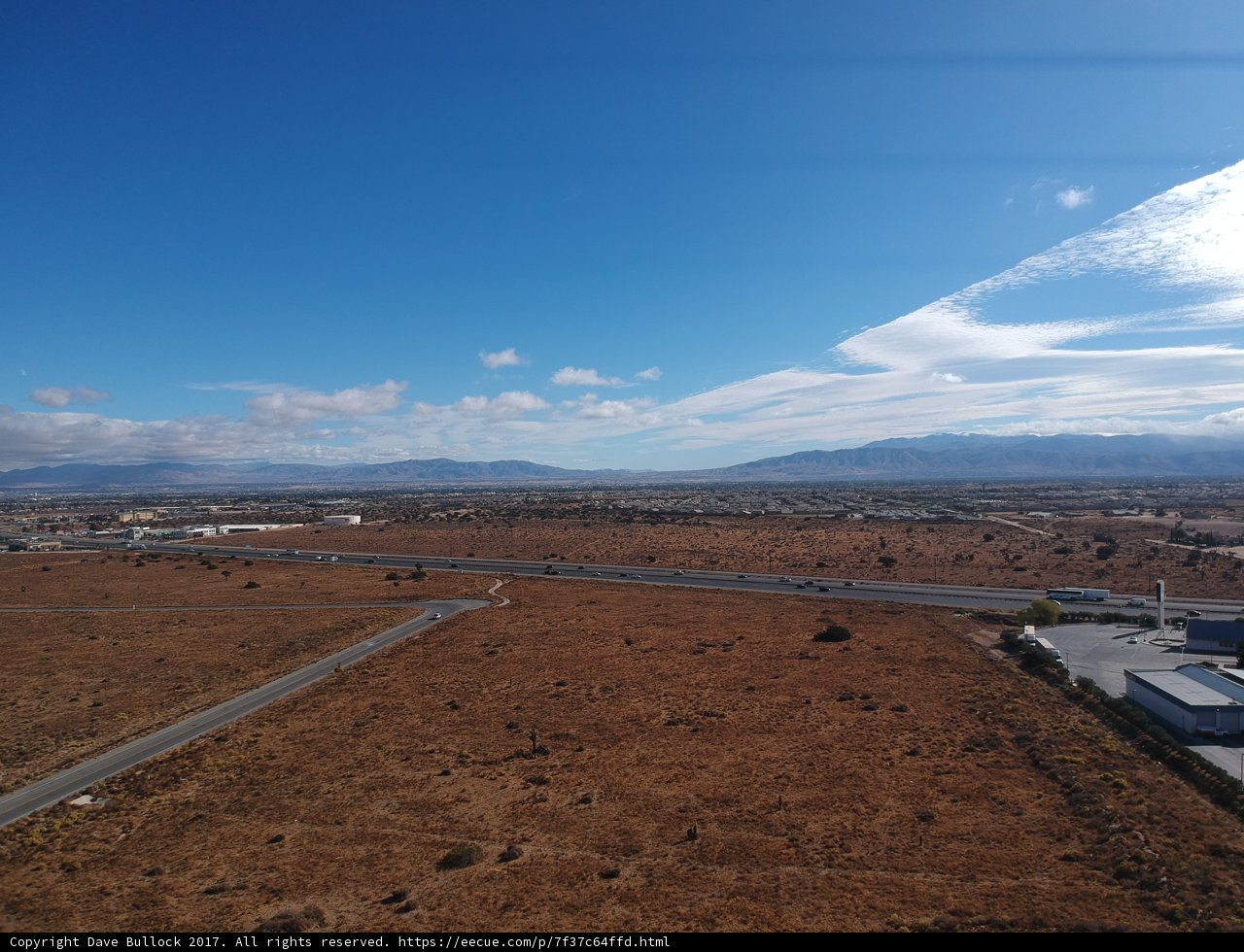A Bird's Eye View of the Mojave Desert