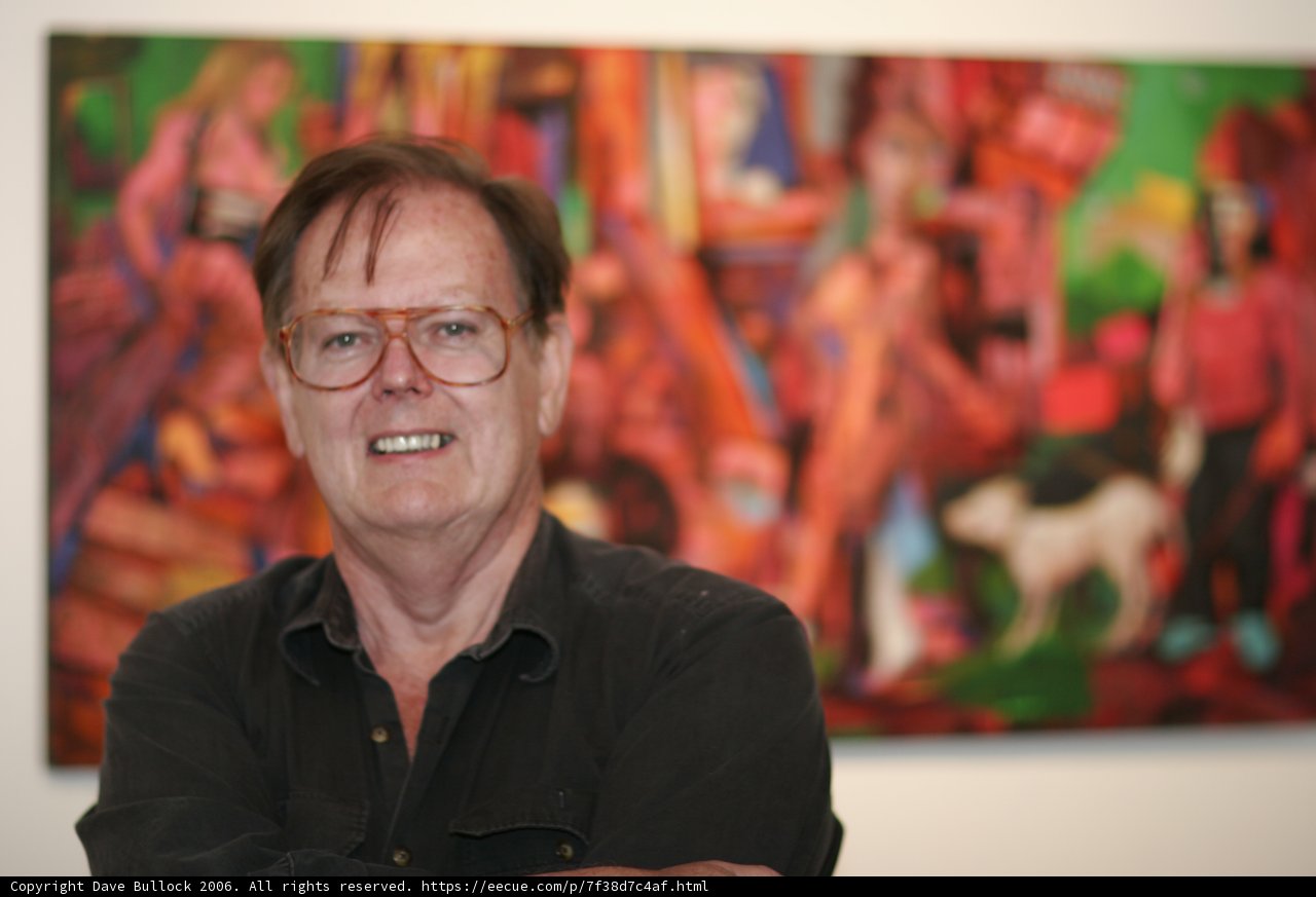 Portrait of a Happy Man with Glasses
