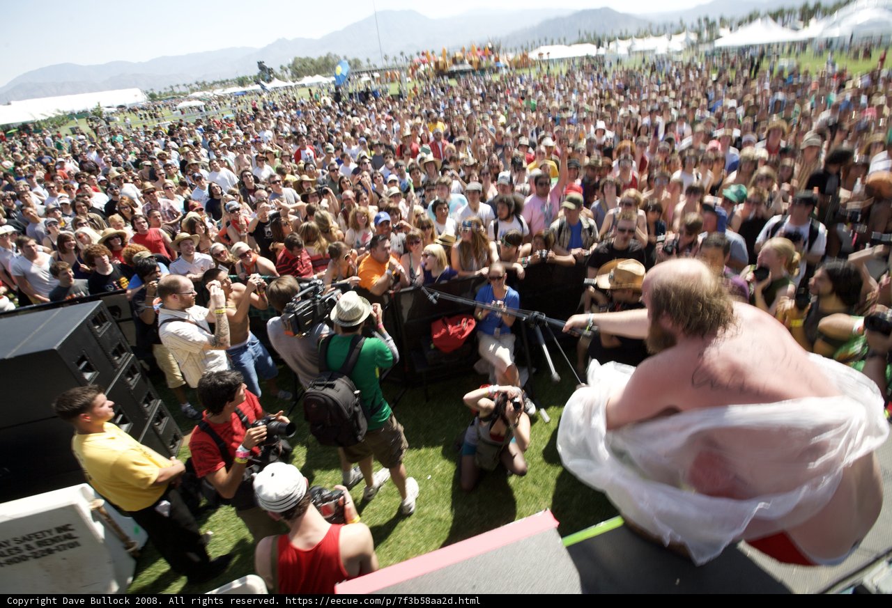 Crowd at Coachella