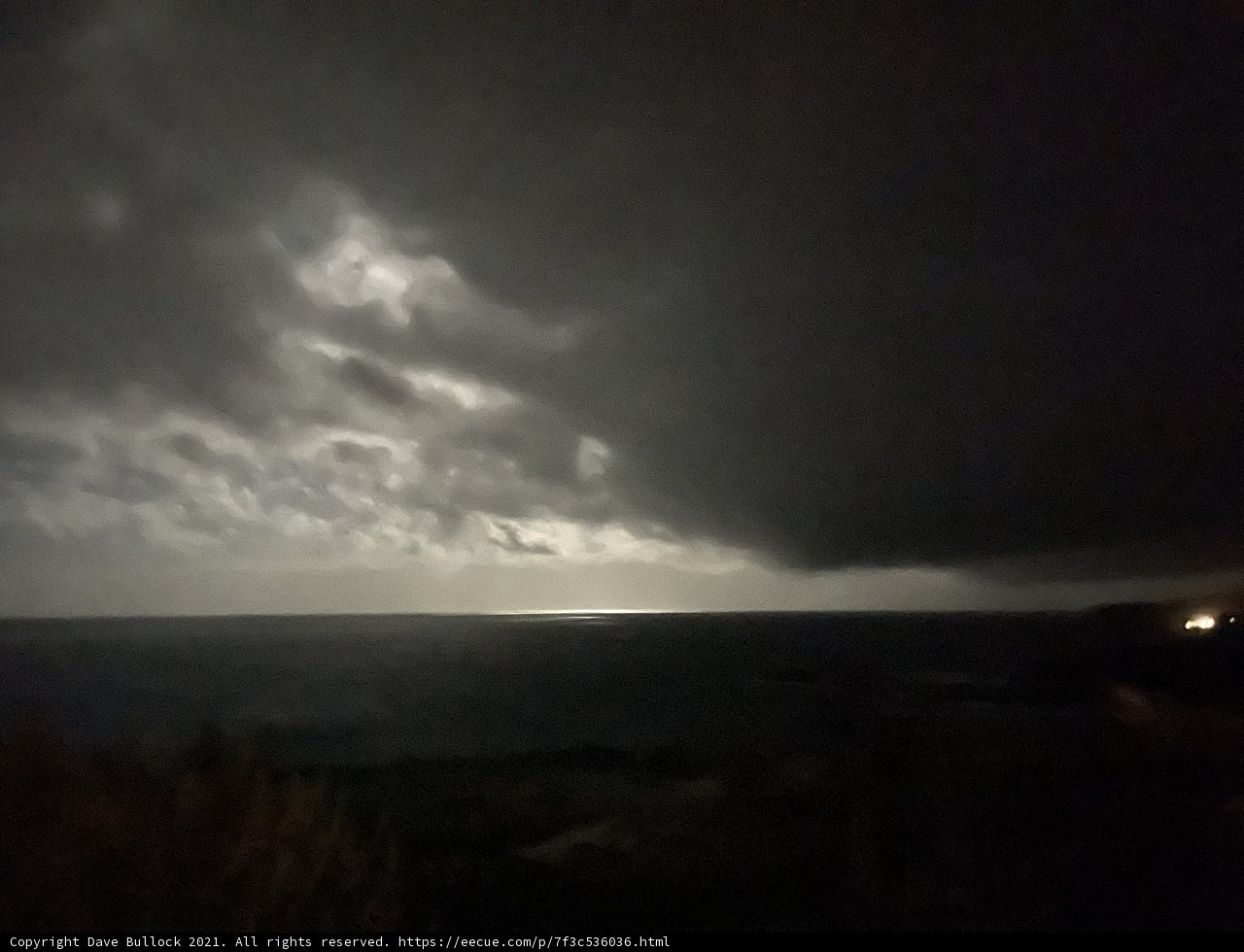 Illuminated Night Sky in Jenner