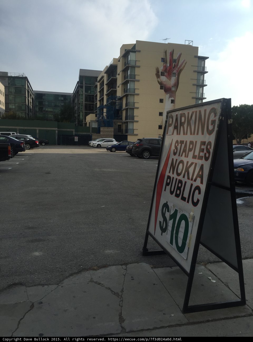 Parking Lot Near LA Live