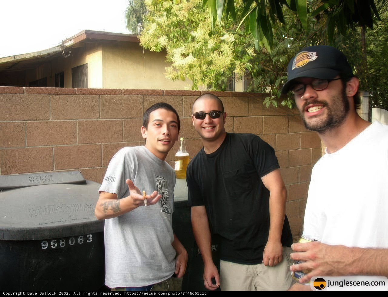Three Friends Taking a Break