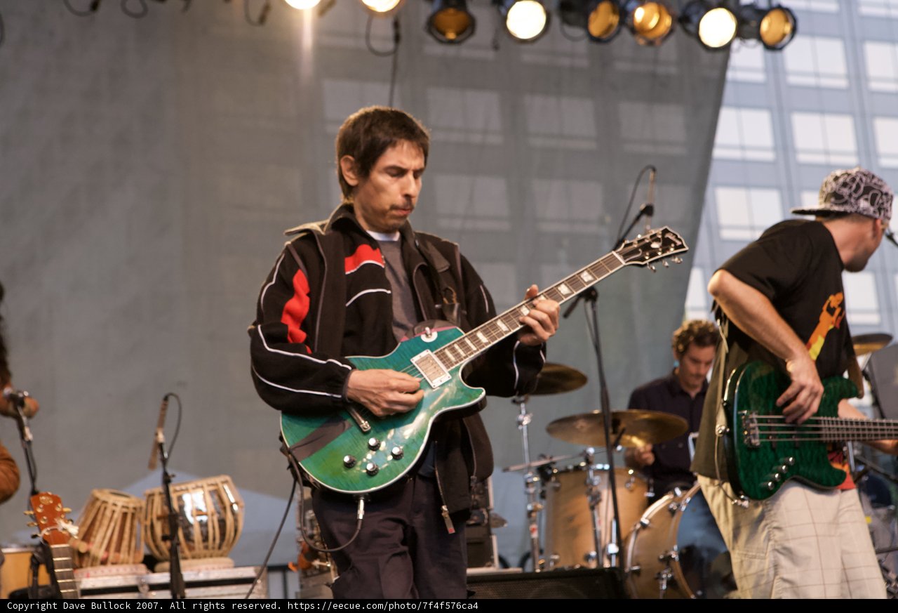 Grooving with Ozomatli