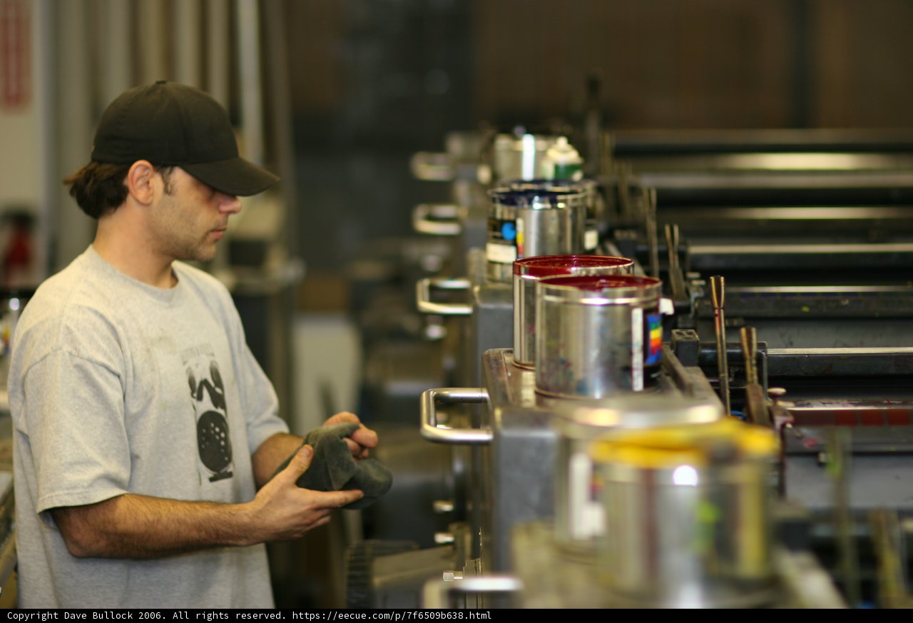 Man in a Factory