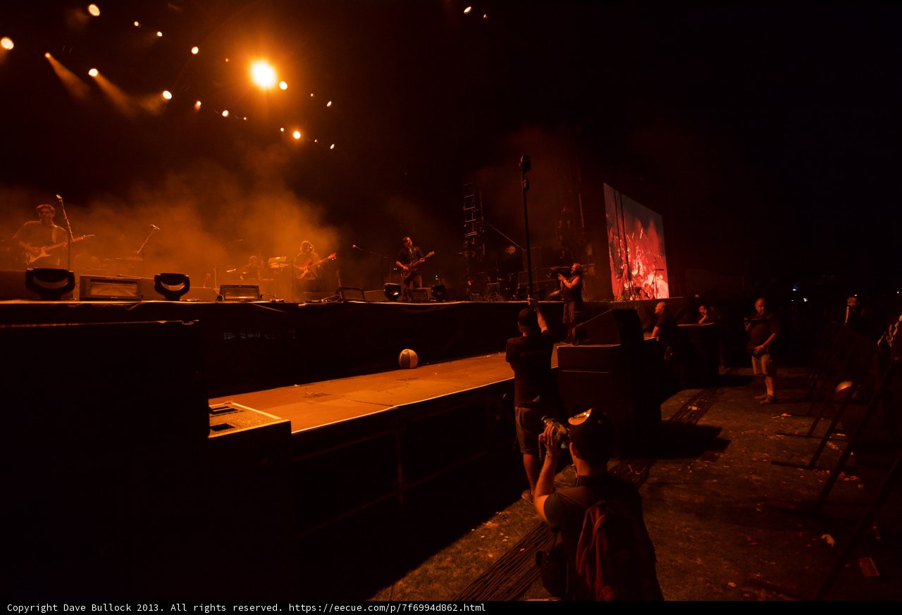 Smoke and Sound: A Coachella Crowd Rocking Out