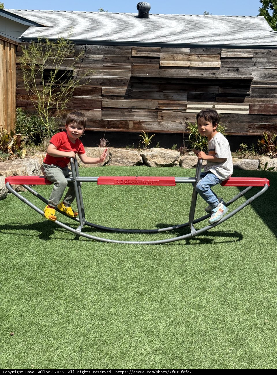 Seesaw Smiles in Spring