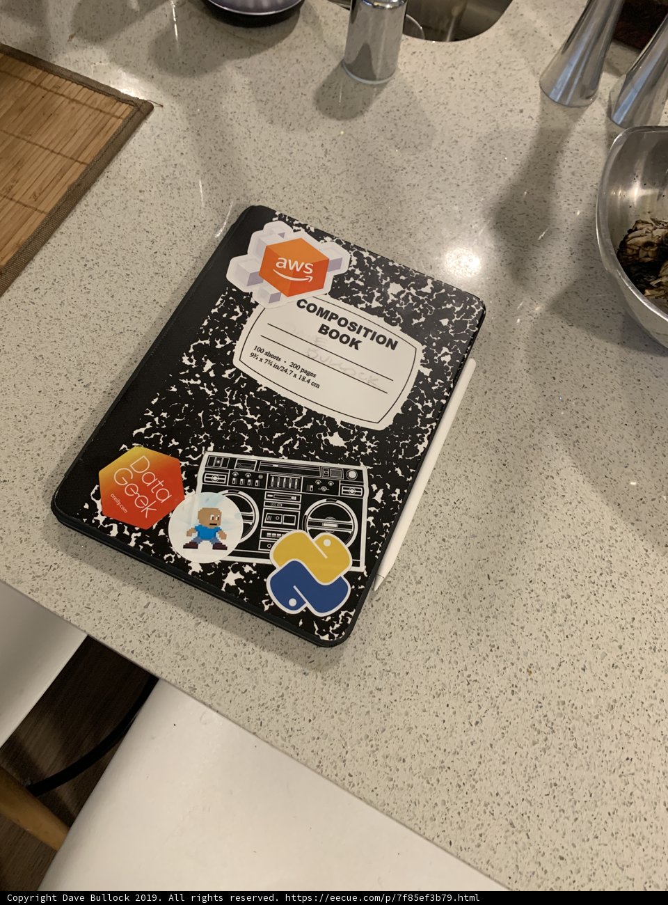 Stickered Notebook Finds a Home in San Francisco Kitchen