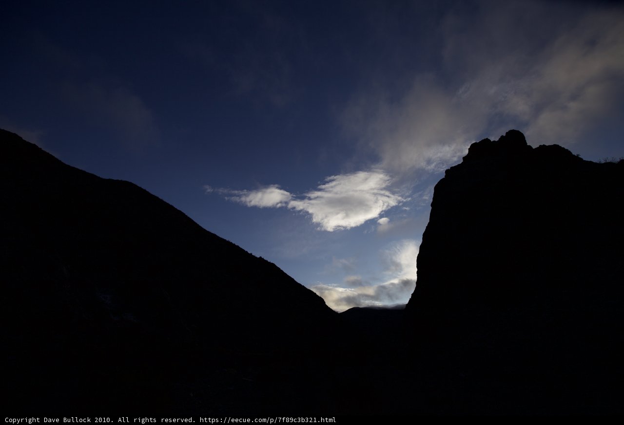 Majestic Mountain and its Cloud Companion
