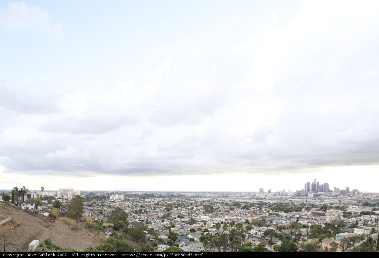 Overlooking the Metropolis from the Hills