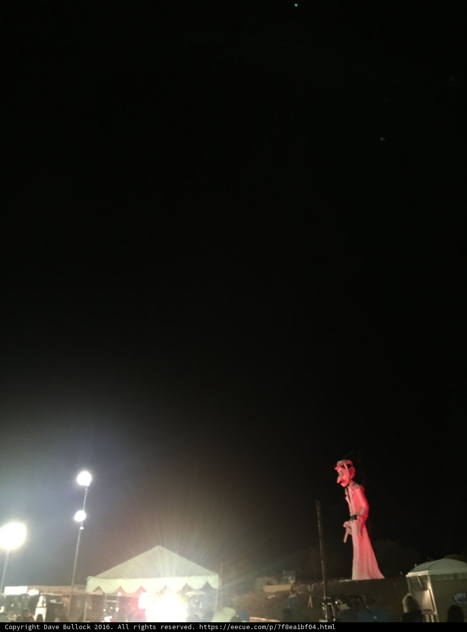Lady in Red Takes the Stage