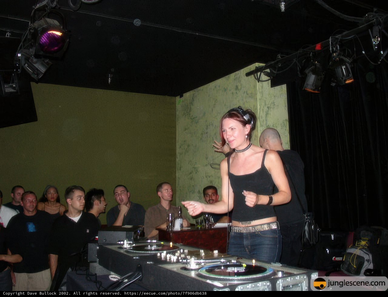 Nightclub DJ's Unique Stage