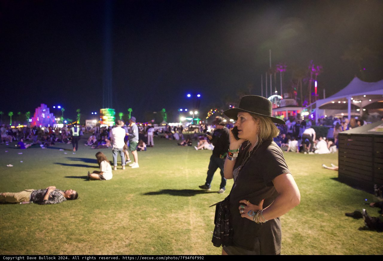 Night Vibes at Coachella 2024: A Snapshot of Festival Fashion and Leisure