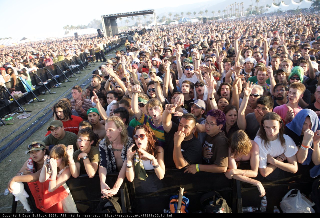 Coachella Sunday Crowd