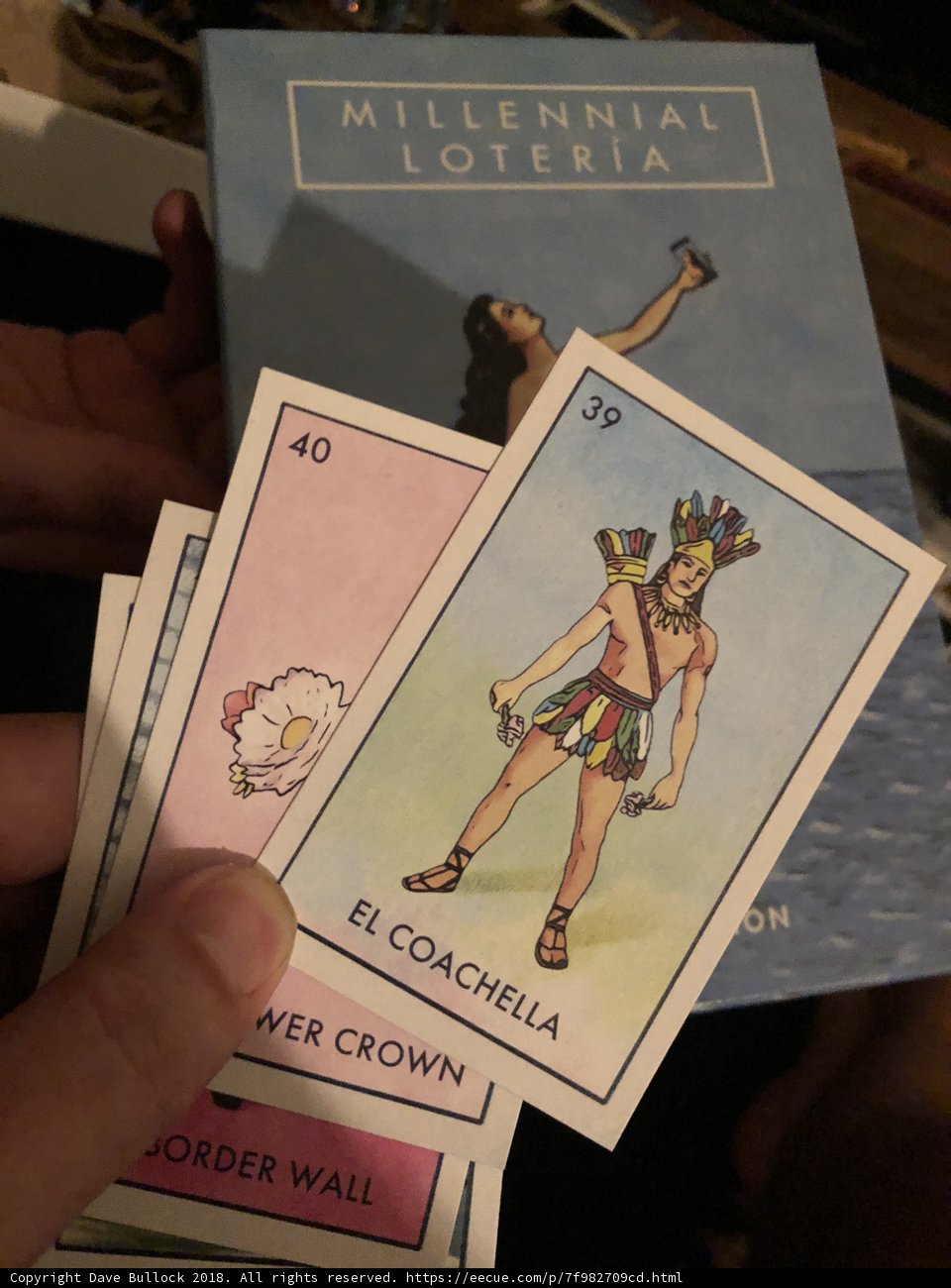Four Card Holders and a Book