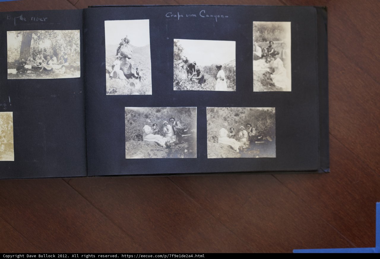 Family Collage in a Book