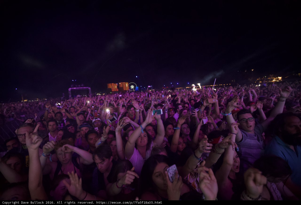 Coachella Crowd Goes Wild