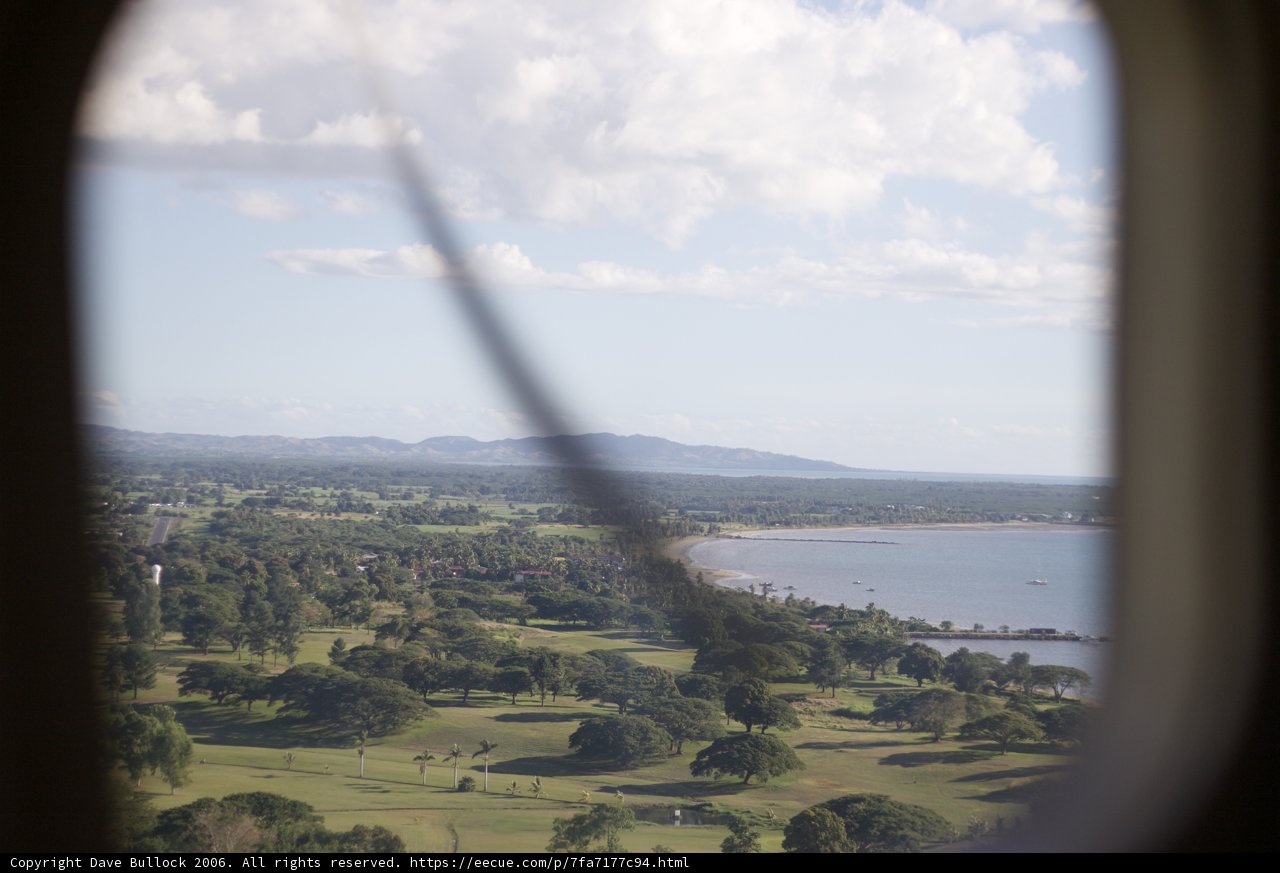 Aerial View of Fiji's Natural Beauty