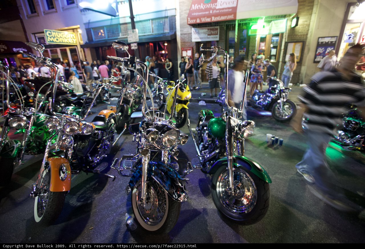 Bikers of Austin Take Over the Streets