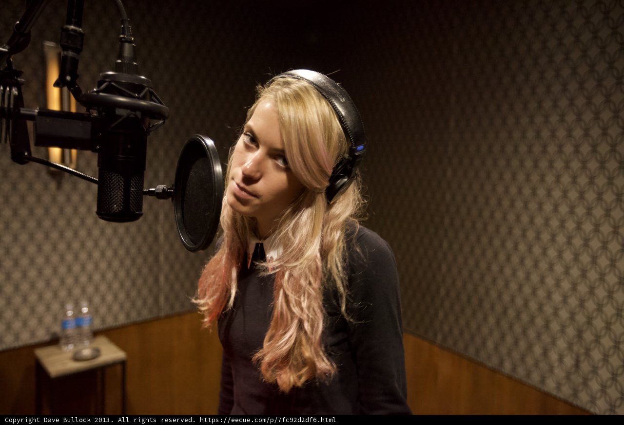 Anabel Englund in the Studio