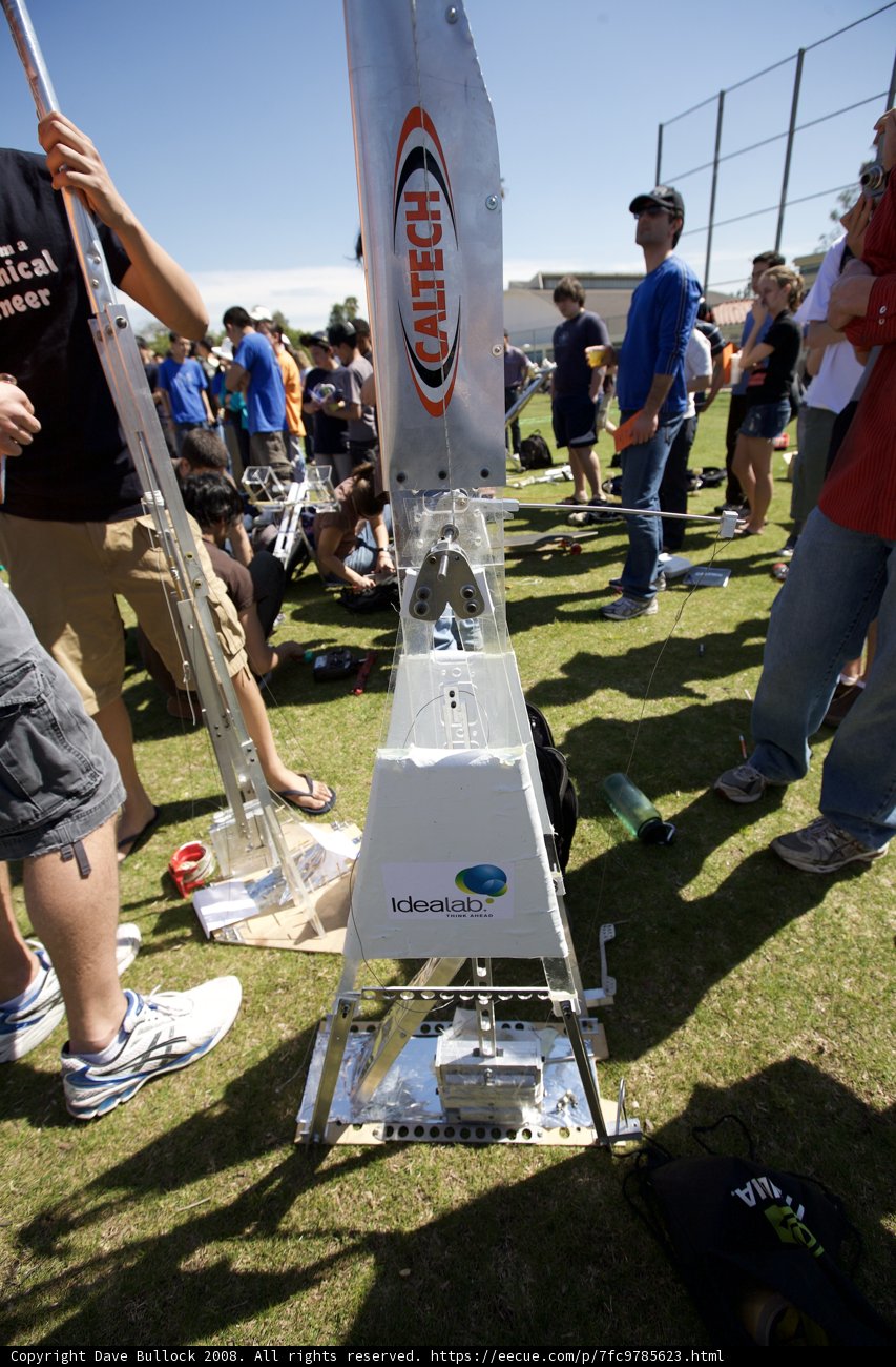 Caltech competitor stands tall on the field