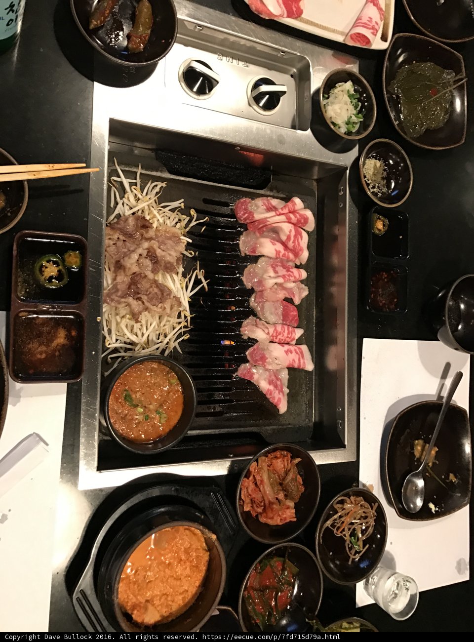 Feast at a Los Angeles Restaurant