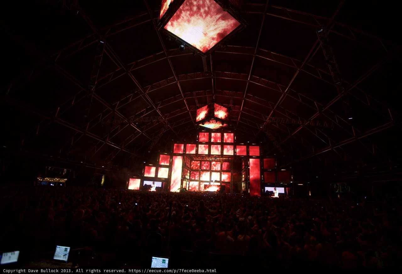 Electric Crowd at Coachella Theater