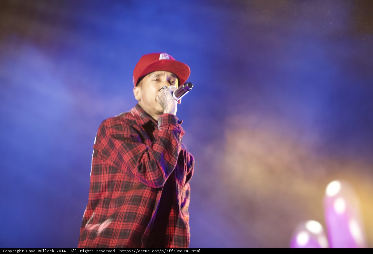 Tyga Rocks Coachella Stage