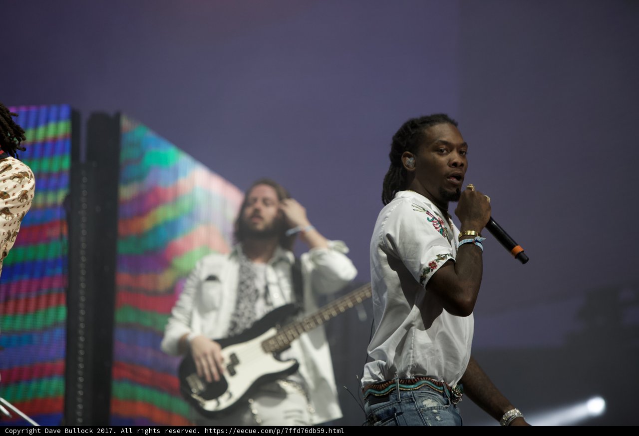 Live Performance with Two Men Singing on Stage
