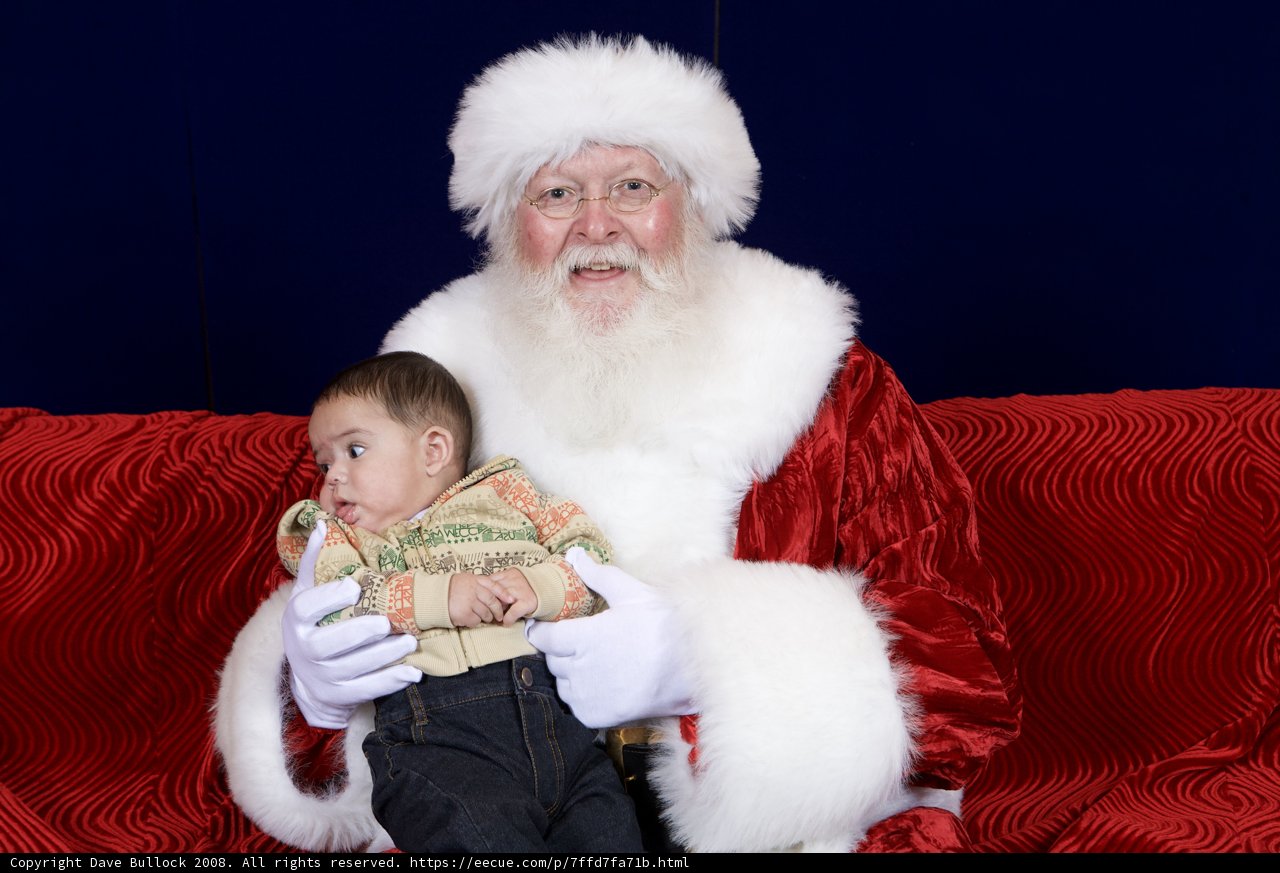 A Christmas Cuddle on the Red Couch