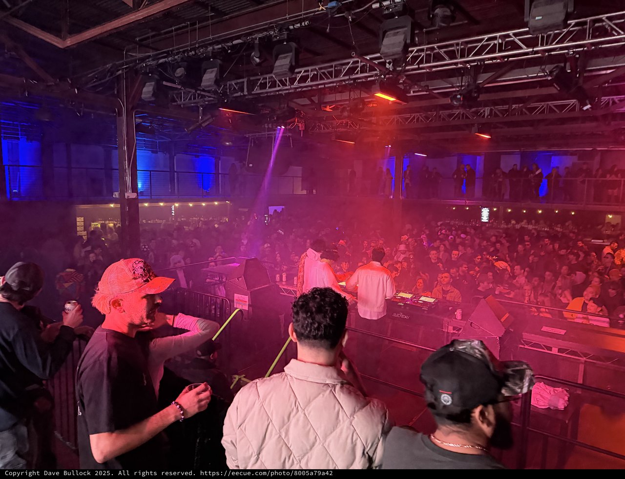 Electronic Music Concert with DJ Performance and Light Show