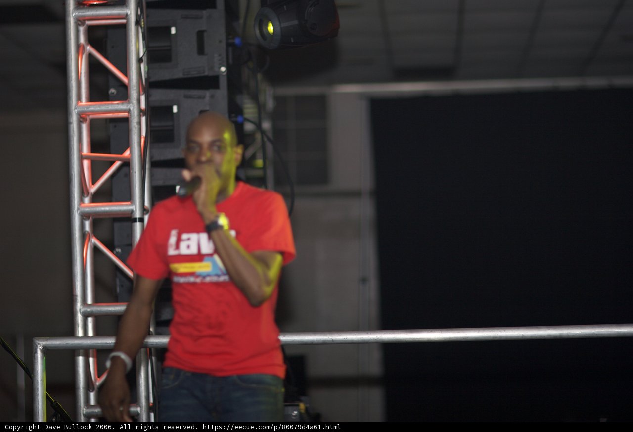 MC Q Takes the Stage