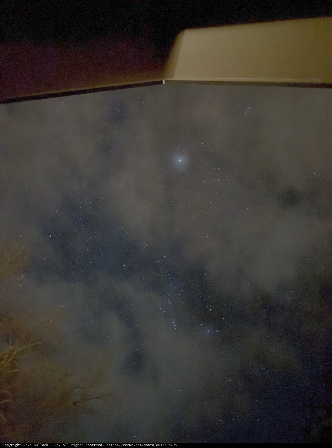 Nighttime Astrophotography Through Vehicle Window