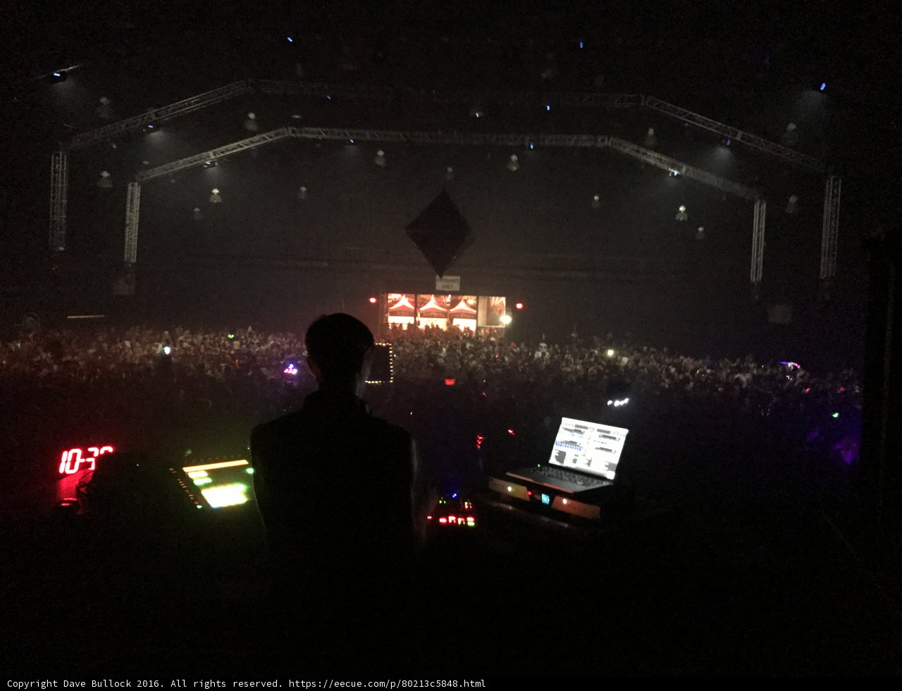 DJ Lighting Up the Night in San Bernardino