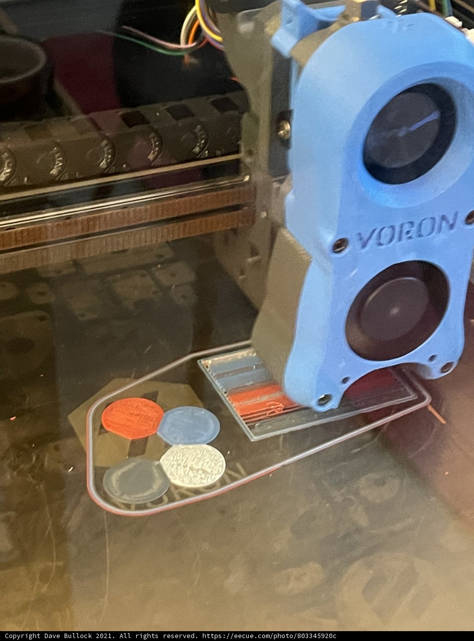 3D Printer with Speaker and Coin