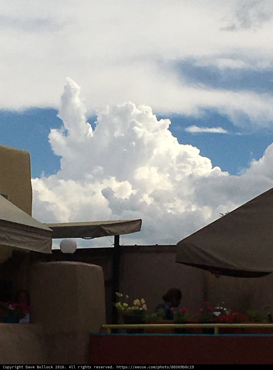 A Majestic Cloud in Santa Fe