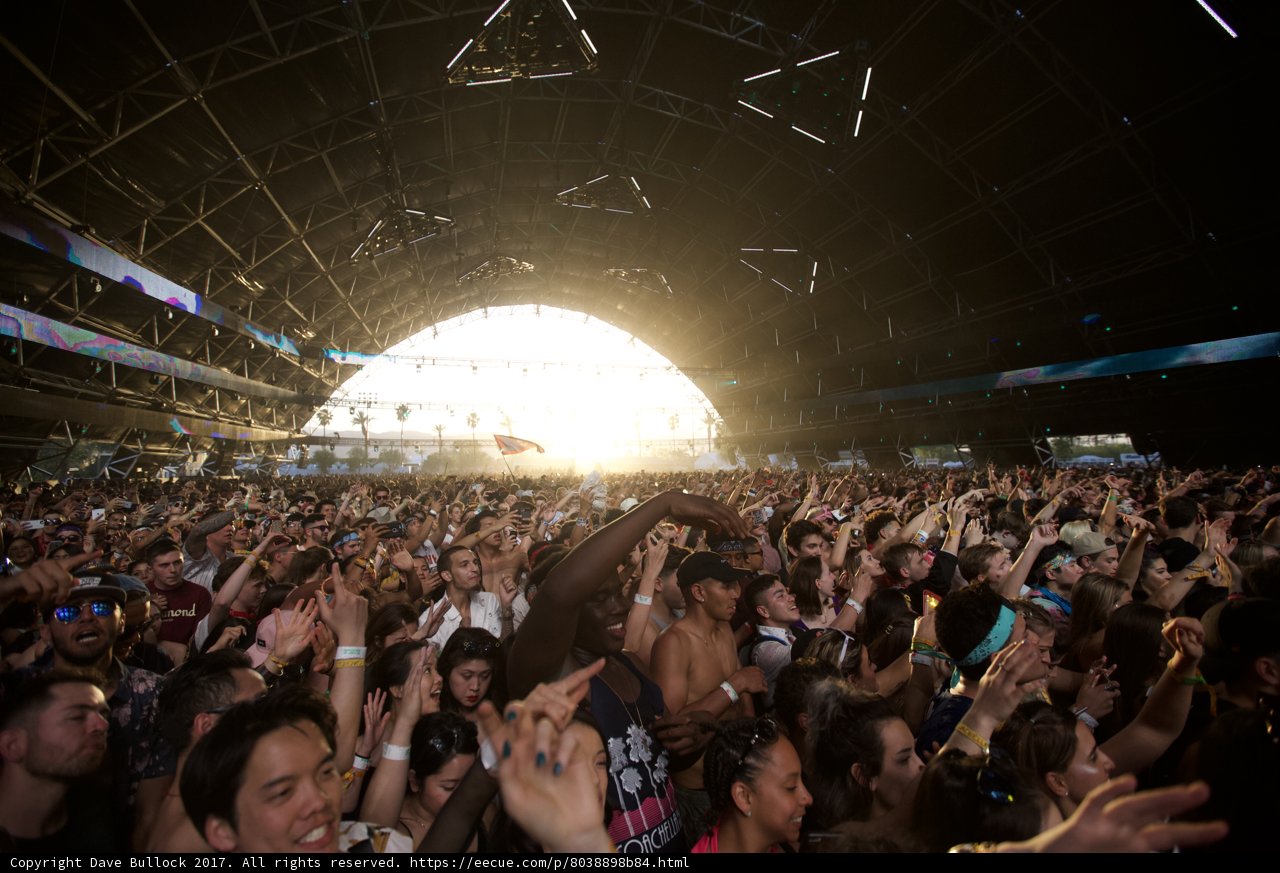 Urban Concert Crowd