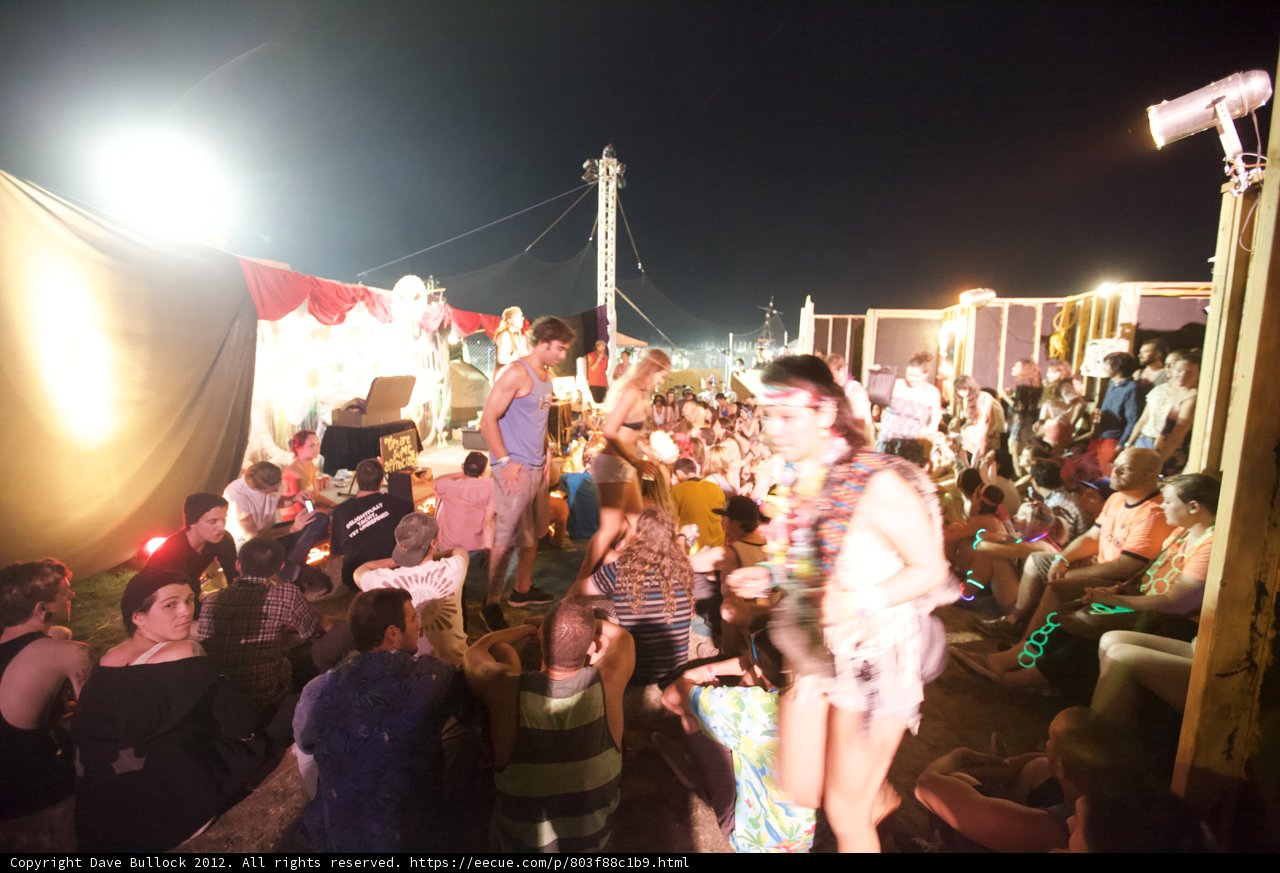 Nighttime Festivities at Coachella