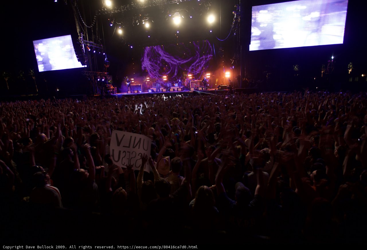 Signs Up at Coachella