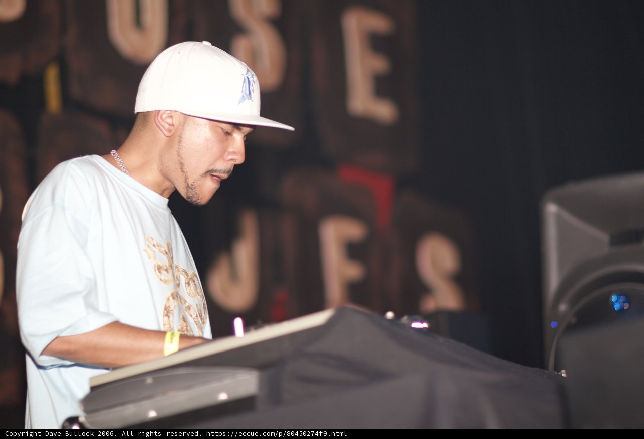 Keyboard Wizard in White Hat