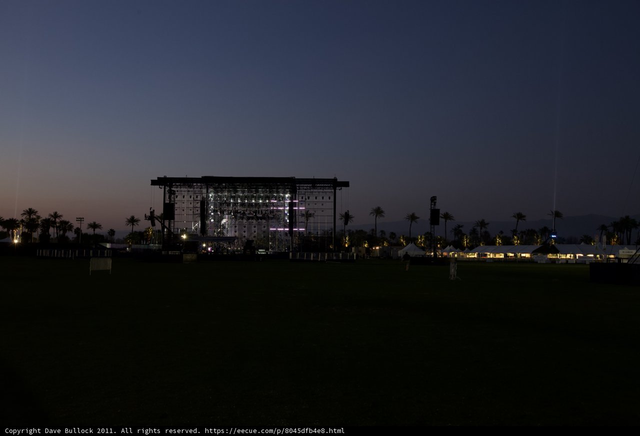 Dusk Stage Silhouette