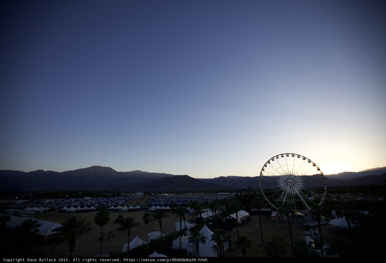 Sunset Romance at Coachella
