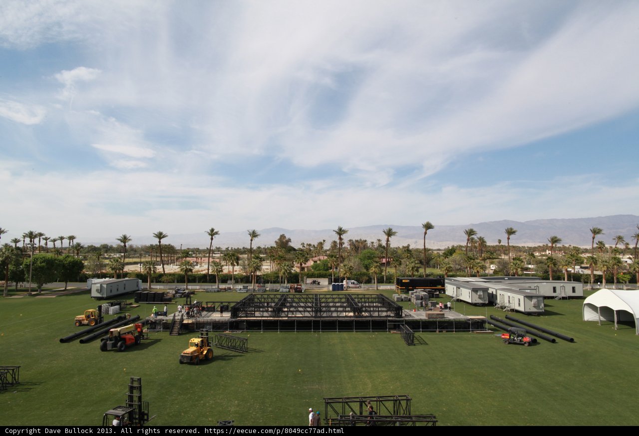 Stage in the Open Field