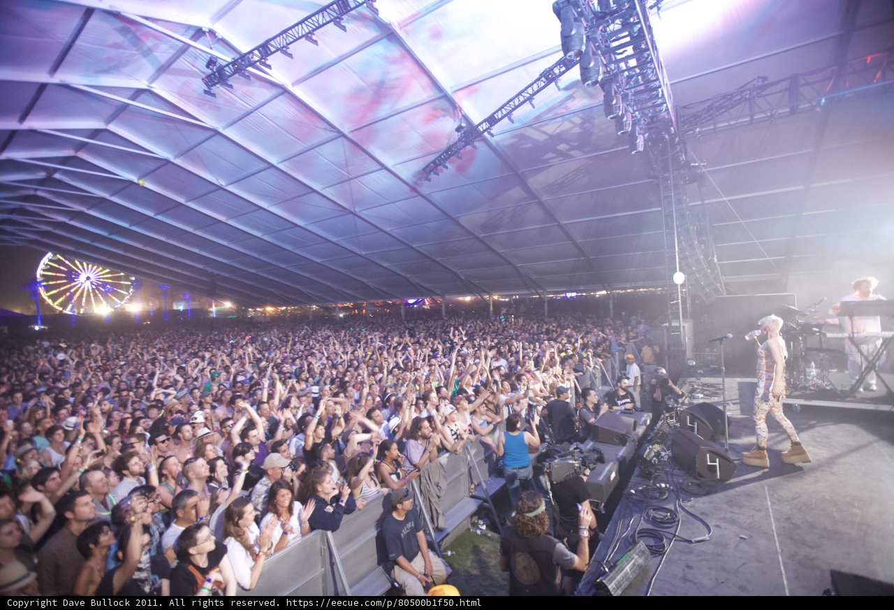 Coachella's Friday Night Crowd
