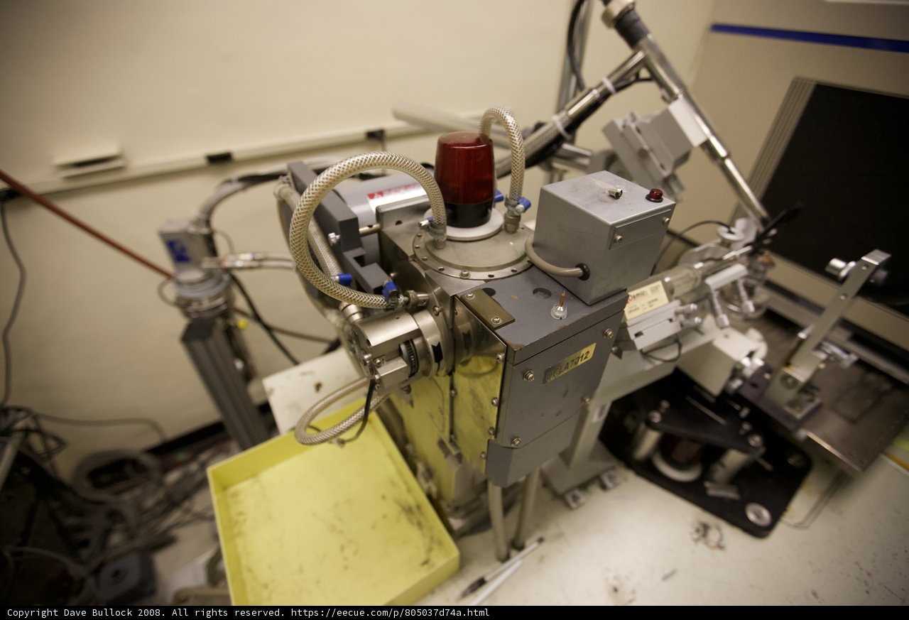 The Red-Lit Machine in the UCLA Biotech Factory