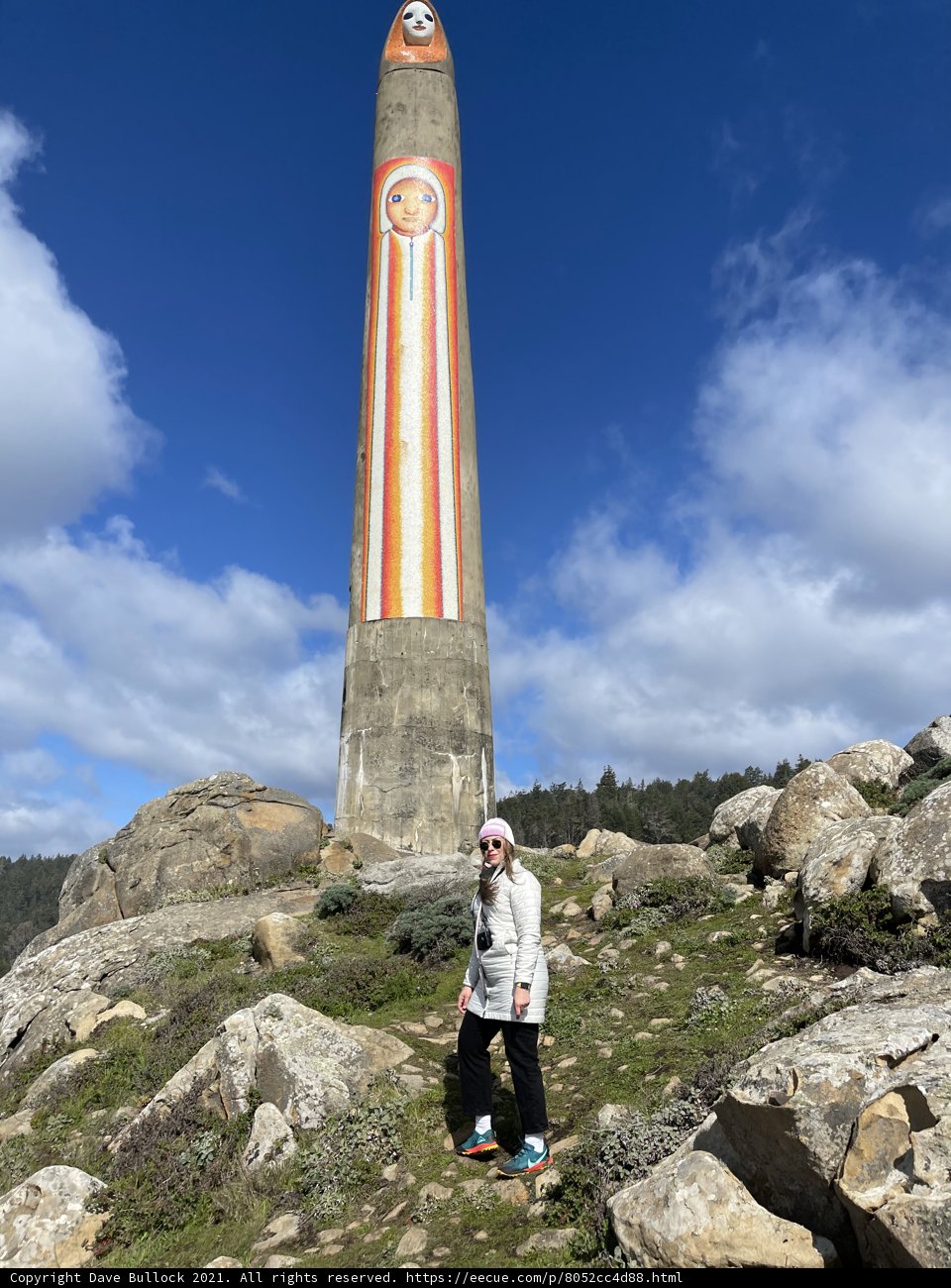 Standing before a Monument in Jenner