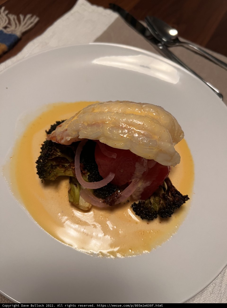 Fresh and Healthy Plate of Broccoli and Onions