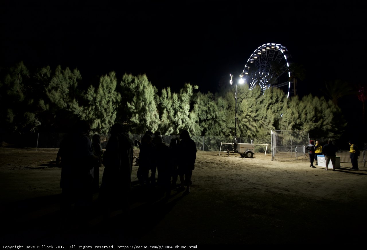 Nighttime Fun at the Fairgrounds