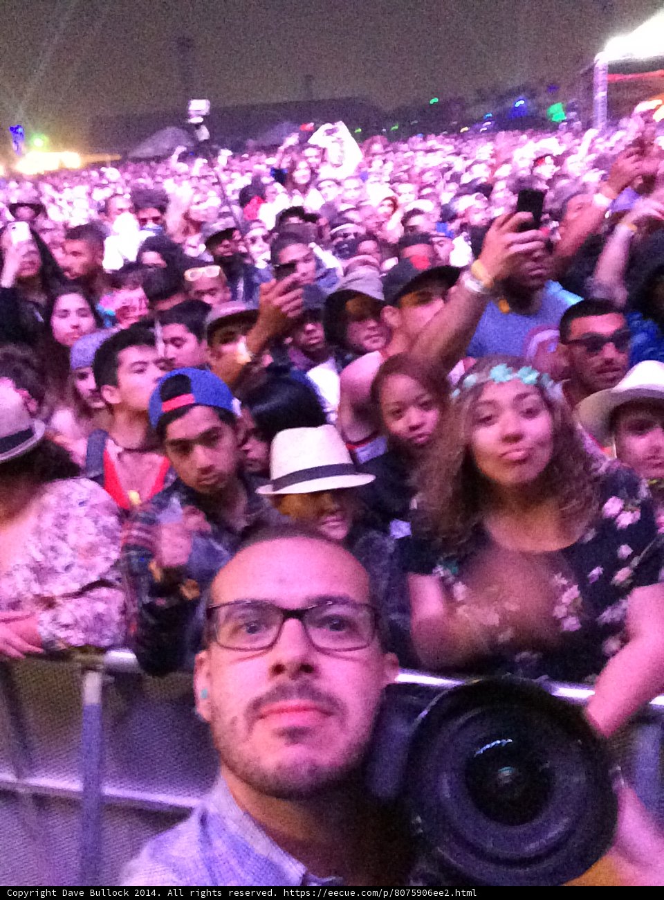Selfie with the Crowd at Empire Polo Club