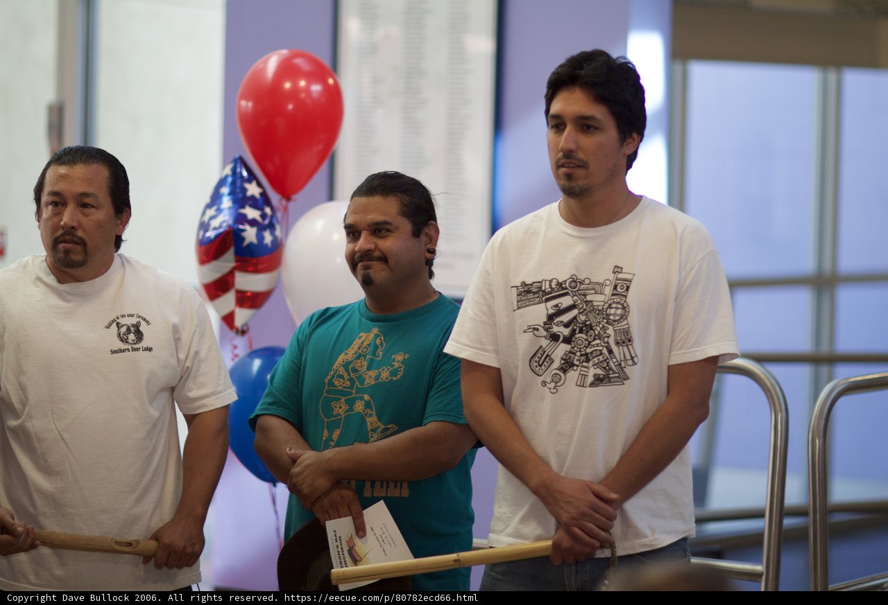 Three Men with Balloons