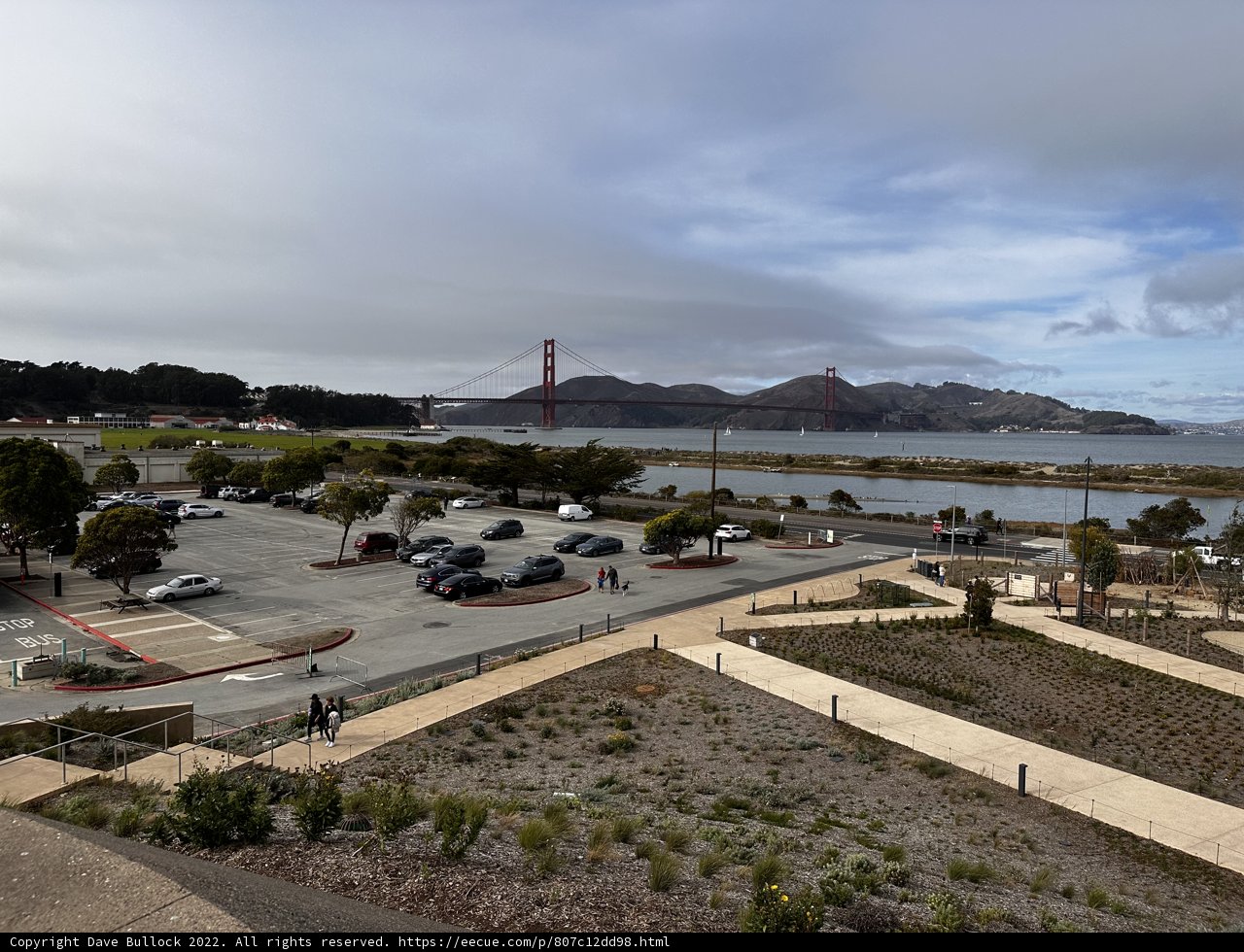 The Golden Gate from Above